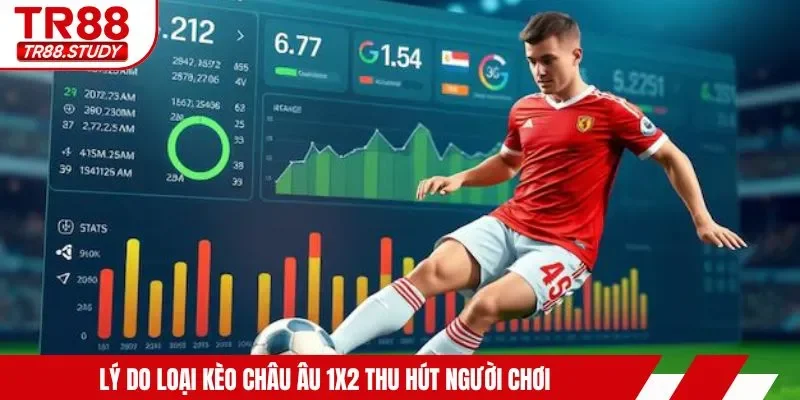 Lý do loại kèo châu Âu 1X2 thu hút người chơi